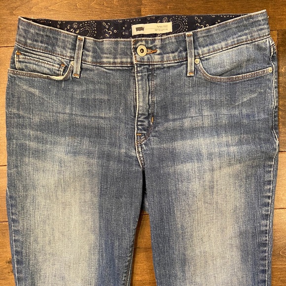 Levi’s Perfect Waist Straight Leg Crops 525, 12S - Picture 2 of 3